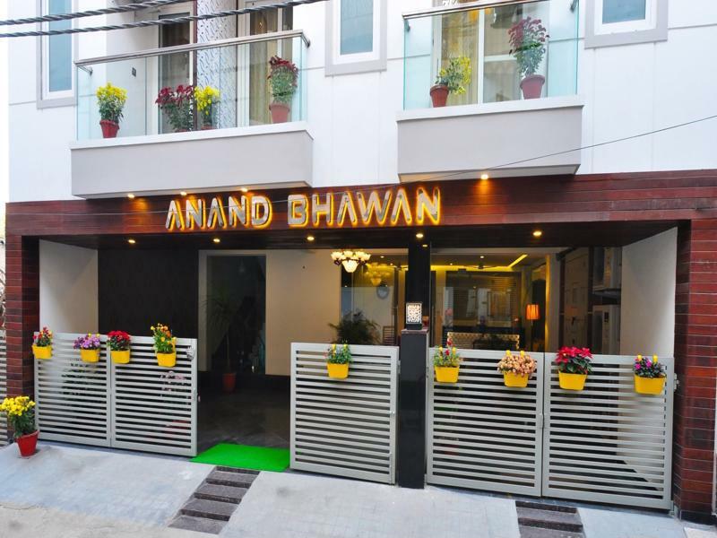 Hotel Anand Bhawan Nowe Delhi Zewnętrze zdjęcie